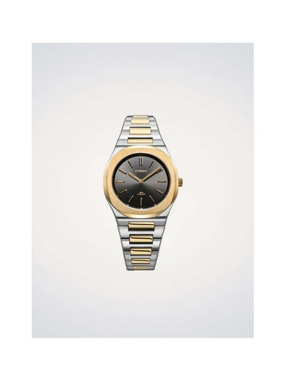 NWT D1 Milano Core Quartz Black Dial Ladies Watch